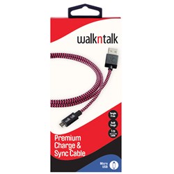 WnT Sync Cable Micro USB Pink